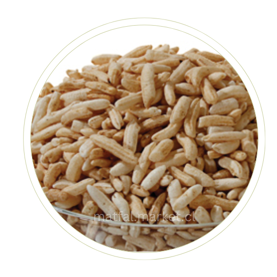 Arroz expandido