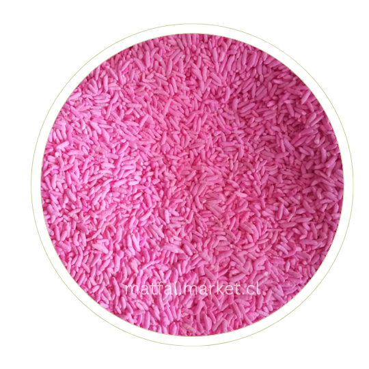 Arroz expandido Frutilla